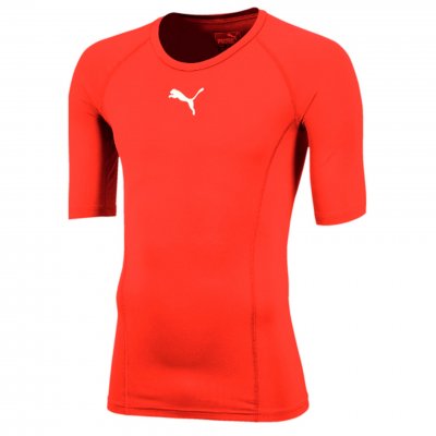 Футболка компрессионная Puma LIGA Baselayer Short Sleeve Tee Футболка компрессионная Puma LIGA Baselayer Short Sleeve Tee