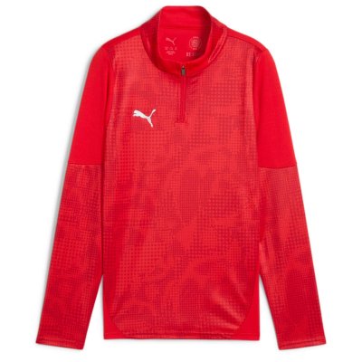 Джемпер тренировочный детский Puma teamCUP Training 1/4 Zip Top Джемпер тренировочный детский Puma teamCUP Training 1/4 Zip Top