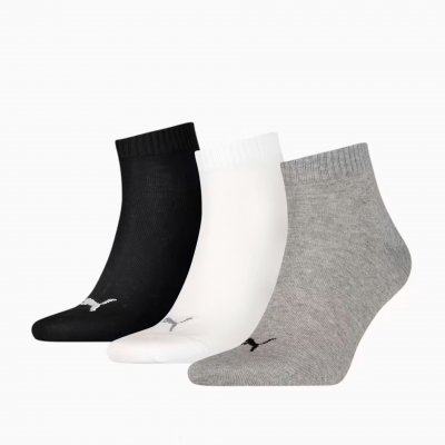 Комплект носков Puma Quarter Plain (3 пары) Комплект носков Puma Quarter Plain (3 пары)